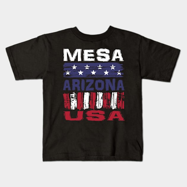 Mesa Arizona USA T-Shirt Kids T-Shirt by Nerd_art